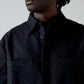 SUPERN BLACK COTTON SHIRT