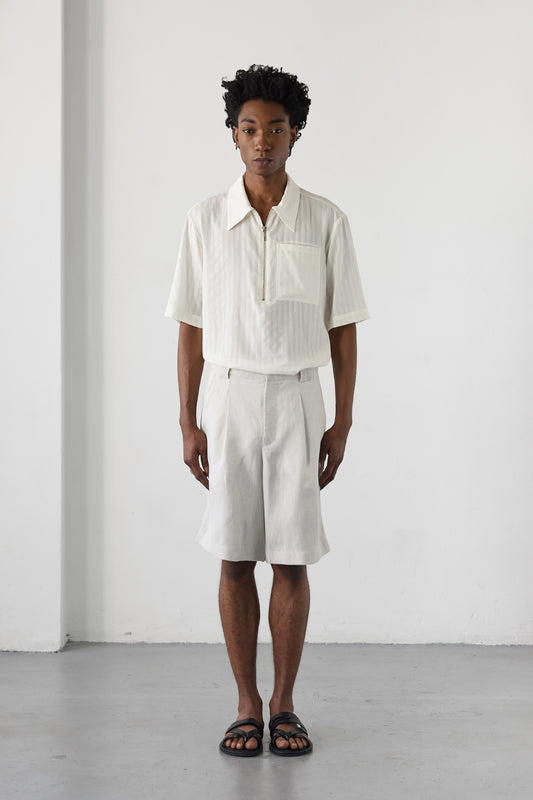 MARTINIQUE LINEN SHORTS