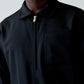 TROPICAL WOOL BLACK POLO