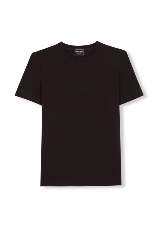 MURANO BLACK COTTON T-SHIRT