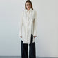 YARA WHITE PEARL COTTON LONG SHIRT