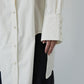 YARA WHITE PEARL COTTON LONG SHIRT