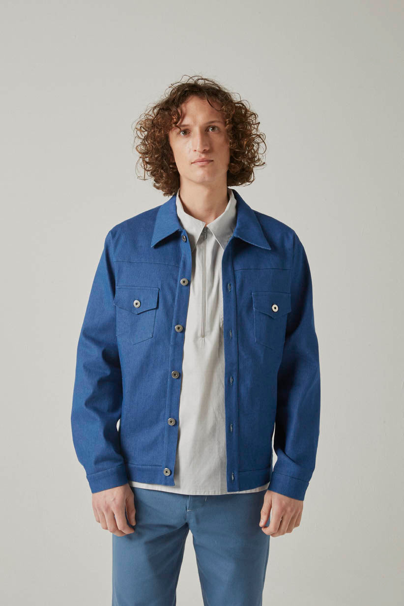 Big blue jacket best sale